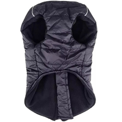 Doggie Designs Zip up Puffer Vest for Dog - Black