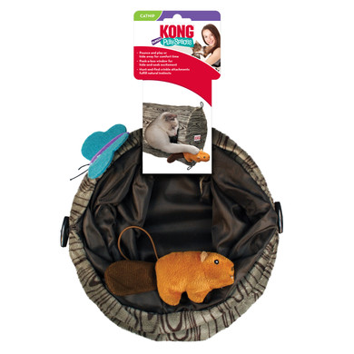 Kong Play Spaces Burrow Toy for Cat - 9-1/2" X 18"