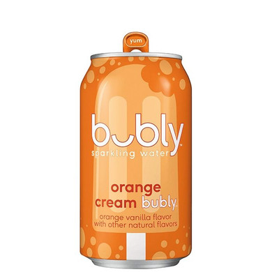 Bubly Orange Cream Sparkling Water - 12 fl oz