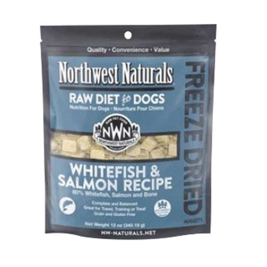 Northwest Naturals White Fish/Salmon Recipe Frozen Nuggets for Dogs - 12 oz