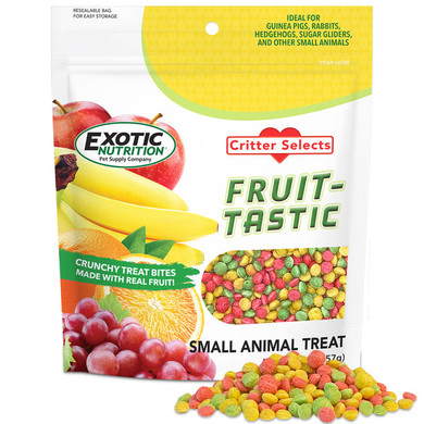 Exotic Nutrition Critter Selects Fruit-Tastic Treat - 2 oz