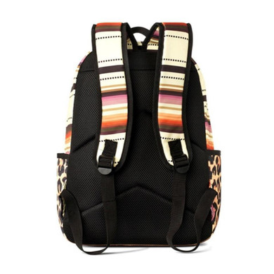 Ariat Women's Serape Cheetah Adjustable Strap Backpack - Brown Tan