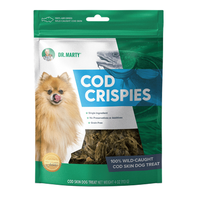 Dr. Marty Cod Crispies Dog Treats - 4 oz