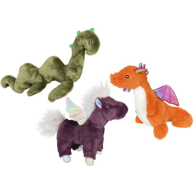 Multipet Mythical Creatures Cat Toys - Large - Assorted