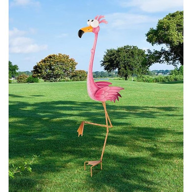 Regal Art & Gift Goofy Bird Stake - Flamingo