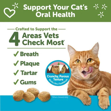 Whimzees Chicken & Tuna Flavor Natural Cat Dental Treats