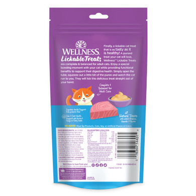 Wellness Duck Lickable Cat Treats - 0.4 oz