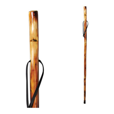 Manual Mountain Range Take A Hike Walking Stick with Compass & Pouch - 48" x 9"