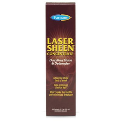 Farnam Laser Sheen Mane & Tail Detangler Concentrate - 12 oz