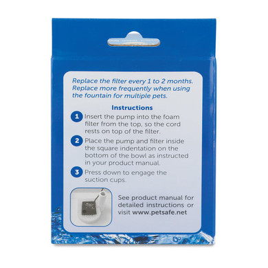 Petsafe Drinkwell Replacement Foam Filters - 1-1/4" X 2-3/4" X 3"