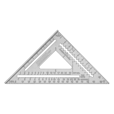 Johnson Level Aluminum Rafter Angle Square - 12"