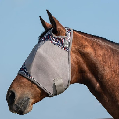 Cashel Standard Fly Mask with Ears - American Wave