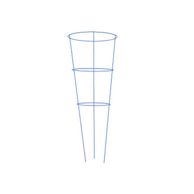 42" Colored Tomato Cage - Assorted Colors