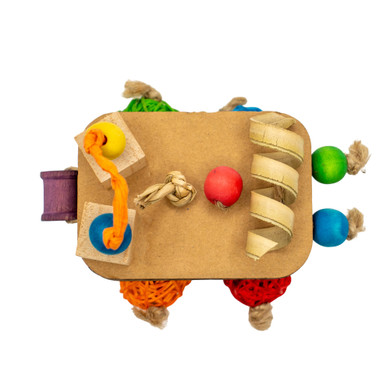 A&E Cardboard Cruiser Small Animal Toy - 4-1/2" X 4" X 3-1/4"