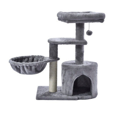 Max & Marlow Multi-Level Cat Tree with Bed - 31.5"