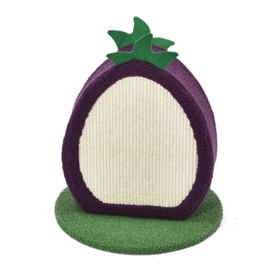 Max & Marlow Novelty Cat Scratcher Plum