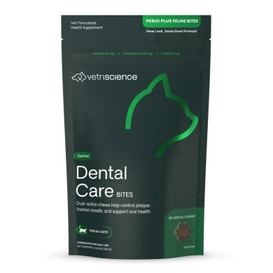 Vetriscience Cat Dental Care Dental Bites - 60 ct.