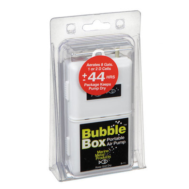 Marine Metal Bubble Box Large Adjustable Portable Air Pump - 8 gal