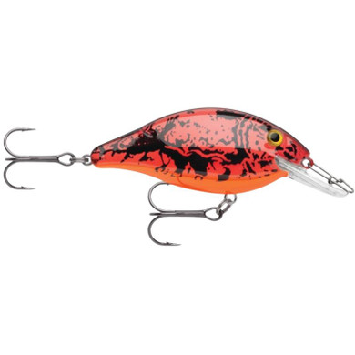 Rapala Speed Trap Black Nickel Treble Hooks Crankbait - 2-3/4"