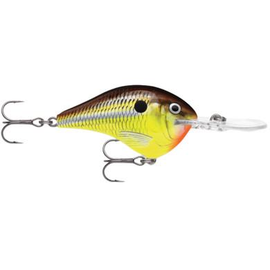 Rapala Dives To Crankbait Hard Baits - Hot Mustard