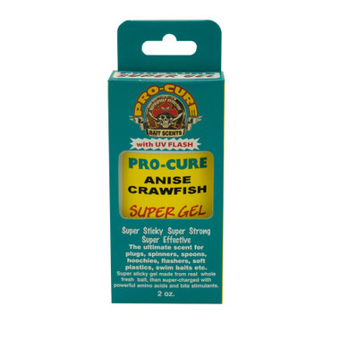 Pro-Cure Anise Crawfish Super Gel - 2 oz