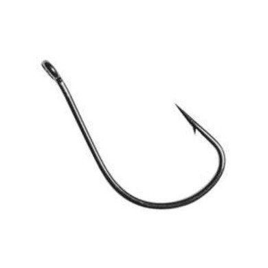 Owner Hooks Mosquito Light Line Angler Hook - Black Chrome