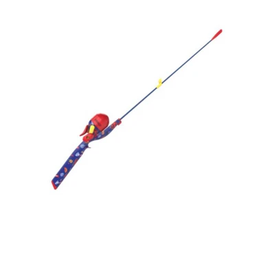 Zebco Superman Floating Spincast Combo - 29" - Red/Blue