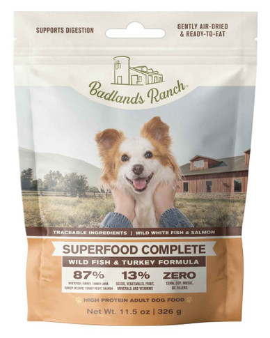 Badlands Fish & Turkey Air Dried Dog Food