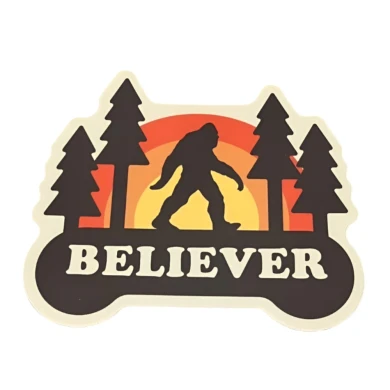 Sasquatch Believer Sticker