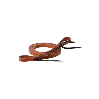 Weaver Leather Turquoise Cross Light Oiled Skirting Leather Roper Reins - 5/8”