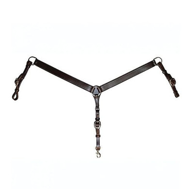 1 1/2" Straight Classic Smooth Breast Collar