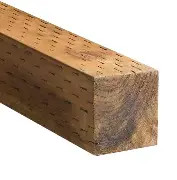 4"X4"X8' SQ CA-C DF Treated Post