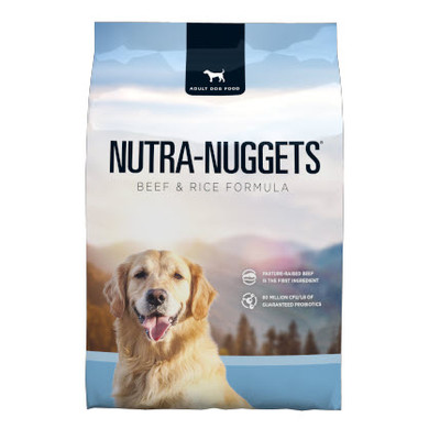 Nutra-Nuggets US Beef & Rice Dog 50lb