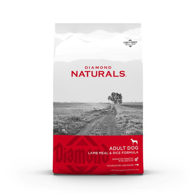 Diamond Naturals Lamb Meal & Rice Formula Adult Dry Dog Food, 40 lbs