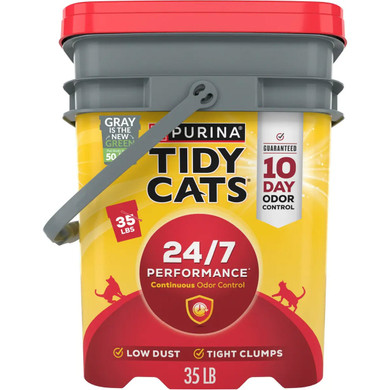 Tidy Cats® 24/7 Performance® Clumping Cat Litter 35lb Pail
