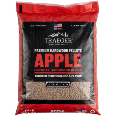 Traeger Apple Bbq Wood Pellets - 20 lb