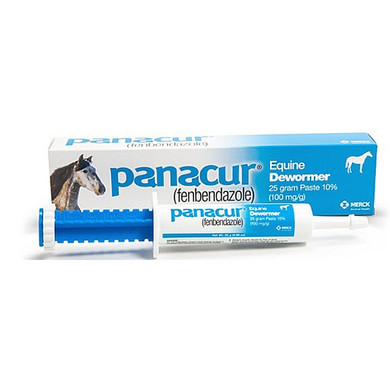 Merck Panacur 10% Fenbendazole Horse Paste - 25 gram