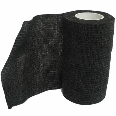 Asi Wrap-it-up 4" Cohesive Flex Bandage - Black