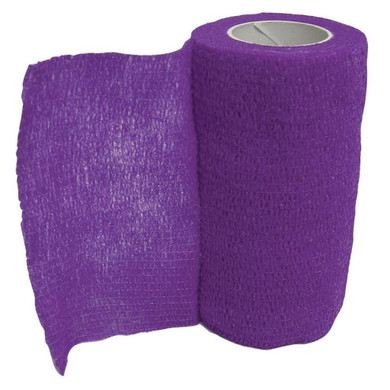 Asi Wrap-it-up 4" Cohesive Flex Bandage - Purple