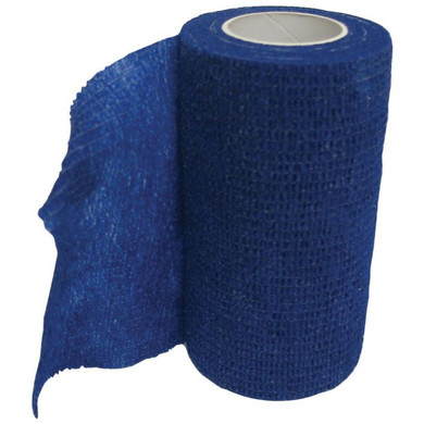 Asi Wrap-it-up 4" Cohesive Flex Bandage - Blue
