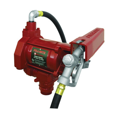 Fill Rite 115V AC Pump With Manual Nozzle - 18 gpm