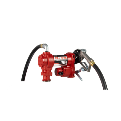 Fill Rite 115V Pump With Hose And Manual Nozzle - 15 Gpm