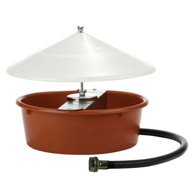 Little Giant Automatic Poultry Waterer With Cover - 14" X 12-3/4" X 10-1/2"