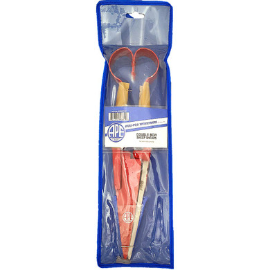 Agri-pro Double Bow Sheep Shears - 6"