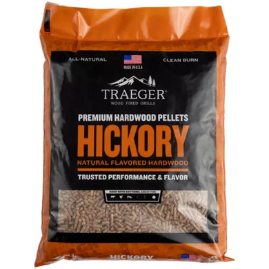 Traeger Hickory Bbq Wood Pellets - 20 Lb