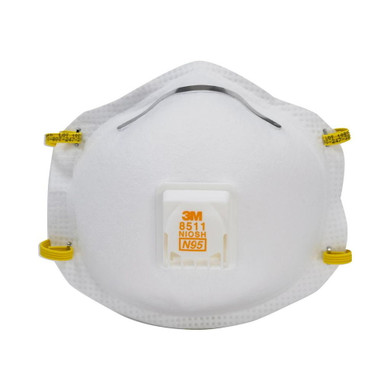 3M Tekk Sanding and Fiberglass Respirator with Cool Flow Valve - 1 pk