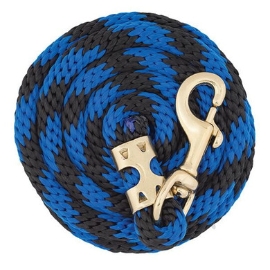 Weaver Leather Value Lead Rope With Brass Plated 225 Snap - Cornflower Blue