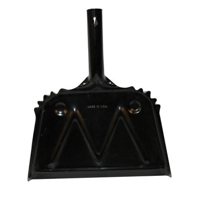 Impact Black Metal Dust Pan - 12"