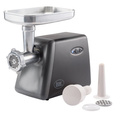 Lem #8 Aluminum Countertop Meat Grinder - 9.59 lb