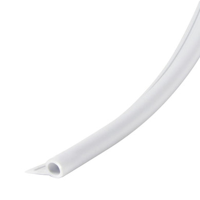 Frost King Tubular Vinyl Gasket Weatherstrip - White - 1/2" X 1/4" X 17'
